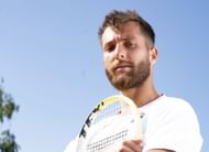 Moutet have a one-handed backhand